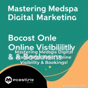 Artistic representation for Mastering Medspa Digital Marketing: Boost Online Visibility & Bookings!