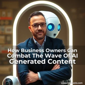 Artistic representation for How Business Owners Can Combat The Wave Of AI Generated Content