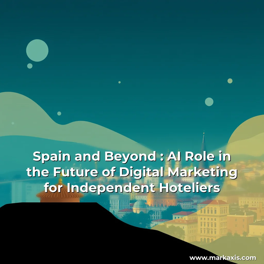 Artistic representation for Spain and Beyond : AI Role in the Future of Digital Marketing for Independent Hoteliers