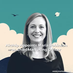 Artistic representation for Airship Appoints Maria Robinson as Chief Marketing Officer
