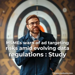 Artistic representation for MSMEs warn of ad targeting risks amid evolving data regulations : Study