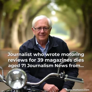 Artistic representation for Journalist who wrote motoring reviews for 39 magazines dies aged 71 Journalism News from HoldtheFrontPage