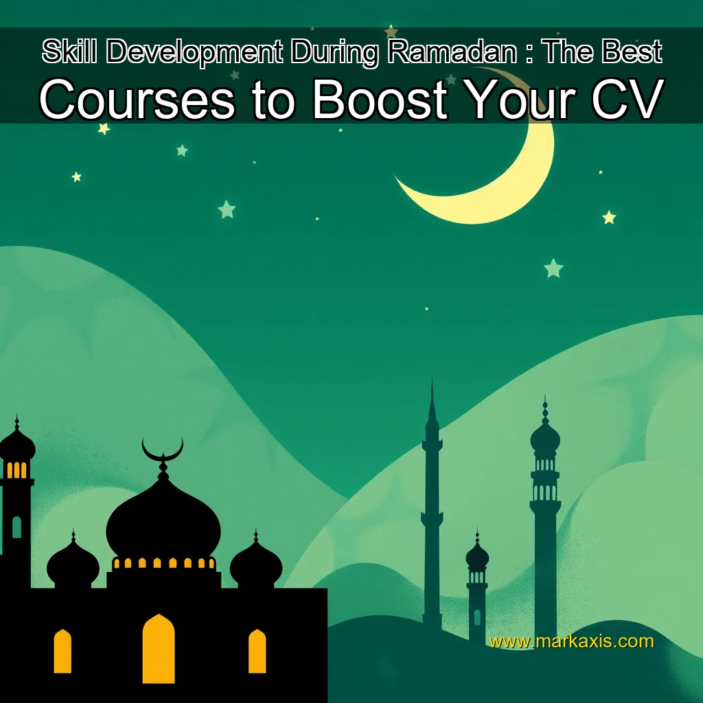 Artistic representation for Skill Development During Ramadan : The Best Courses to Boost Your CV