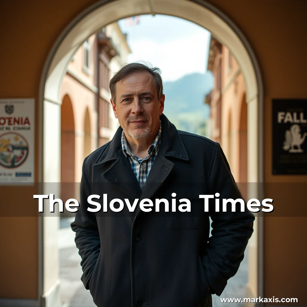 Artistic representation for The Slovenia Times
