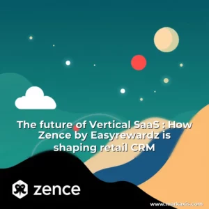 Artistic representation for The future of Vertical SaaS : How Zence by Easyrewardz is shaping retail CRM