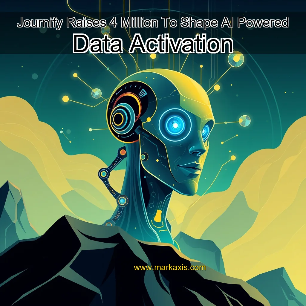 Artistic representation for Journify Raises 4 Million To Shape AI Powered Data Activation