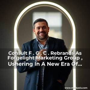 Artistic representation for Consult F . G . C . Rebrands As Forgelight Marketing Group , Ushering In A New Era Of Strategic Advertising Management For The Modern Business Landscape!