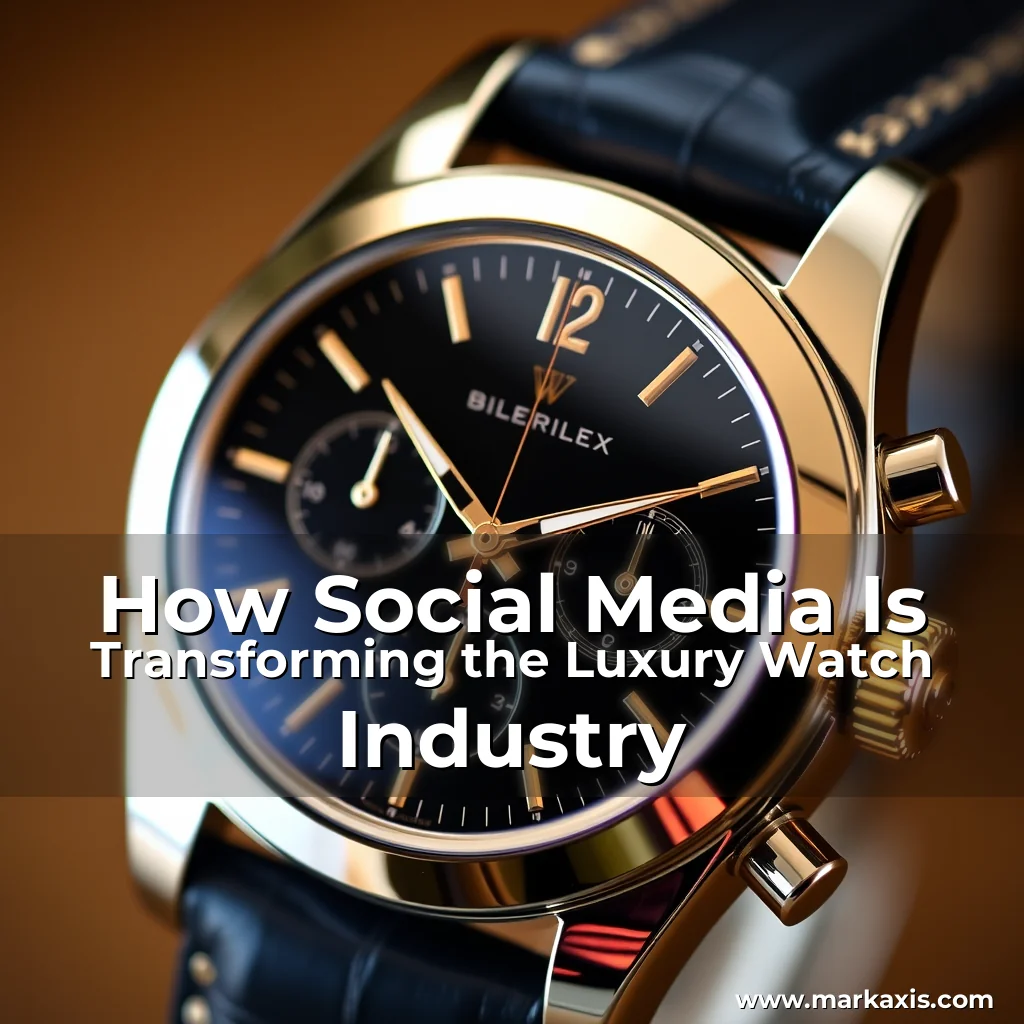 Artistic representation for How Social Media Is Transforming the Luxury Watch Industry
