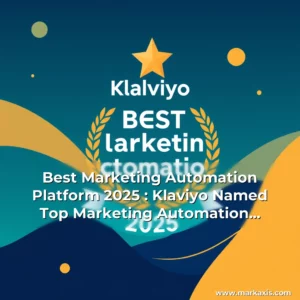 Artistic representation for Best Marketing Automation Platform 2025 : Klaviyo Named Top Marketing Automation Software by Software Experts