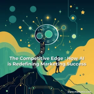 Artistic representation for The Competitive Edge : How AI is Redefining Marketing Success
