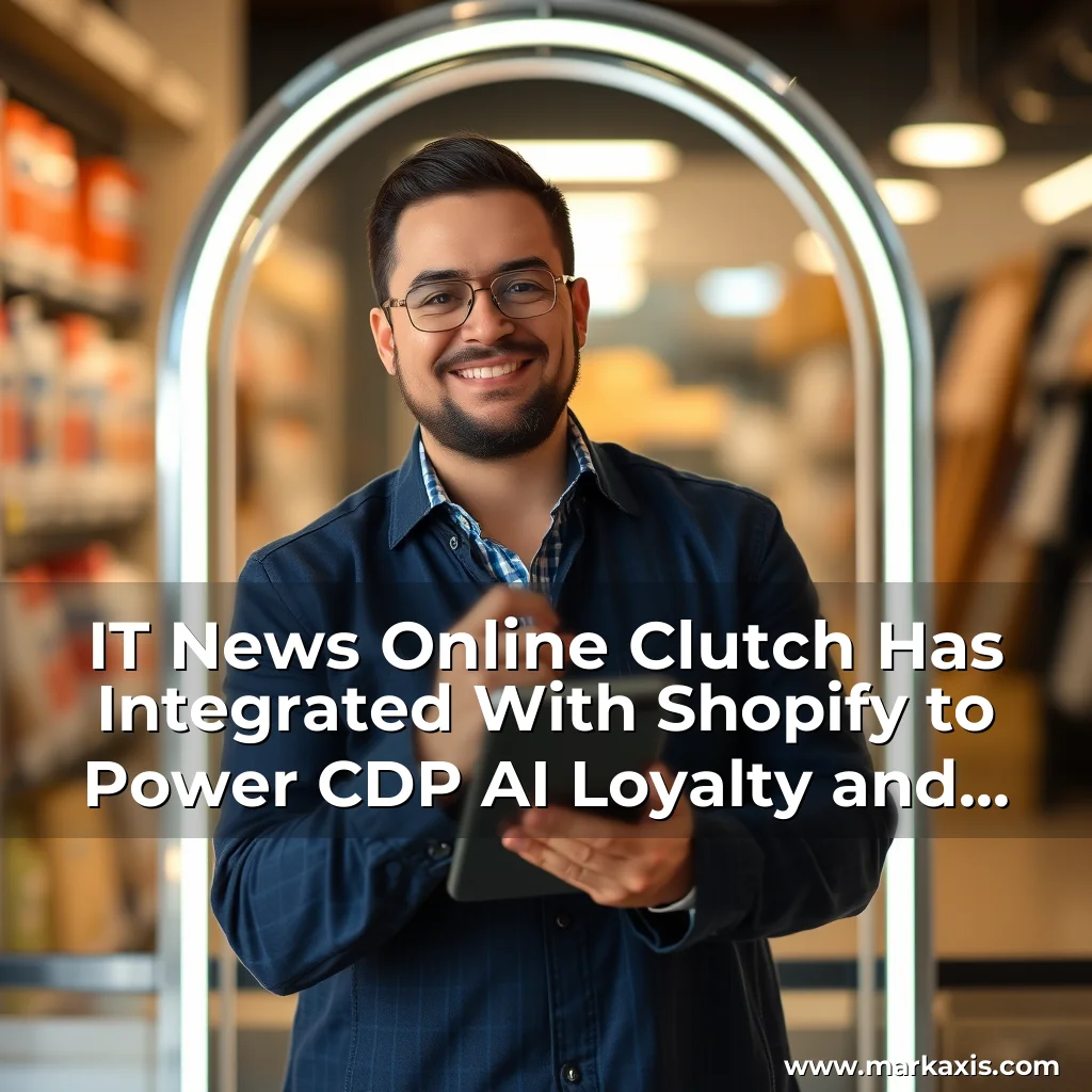 You are currently viewing IT News Online  Clutch Has Integrated With Shopify to Power CDP  AI Loyalty  and Retention Marketing for Omnichannel Retailers