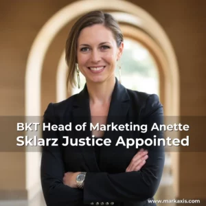 Artistic representation for BKT Head of Marketing Anette Sklarz Justice Appointed