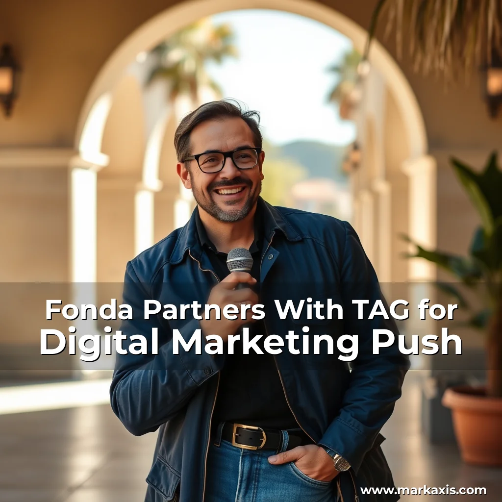Artistic representation for Fonda Partners With TAG for Digital Marketing Push