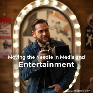 Artistic representation for Moving the Needle in Media and Entertainment