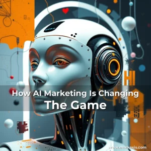 Artistic representation for How AI Marketing Is Changing The Game