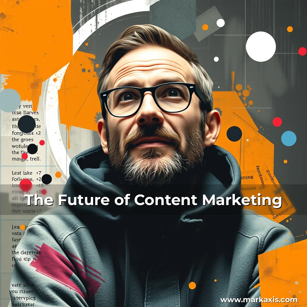 Artistic representation for The Future of Content Marketing