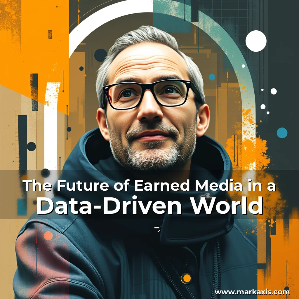 Artistic representation for The Future of Earned Media in a Data-Driven World