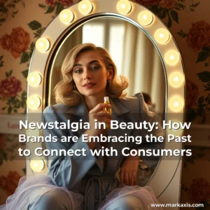 Artistic representation for Newstalgia in Beauty: How Brands are Embracing the Past to Connect with Consumers