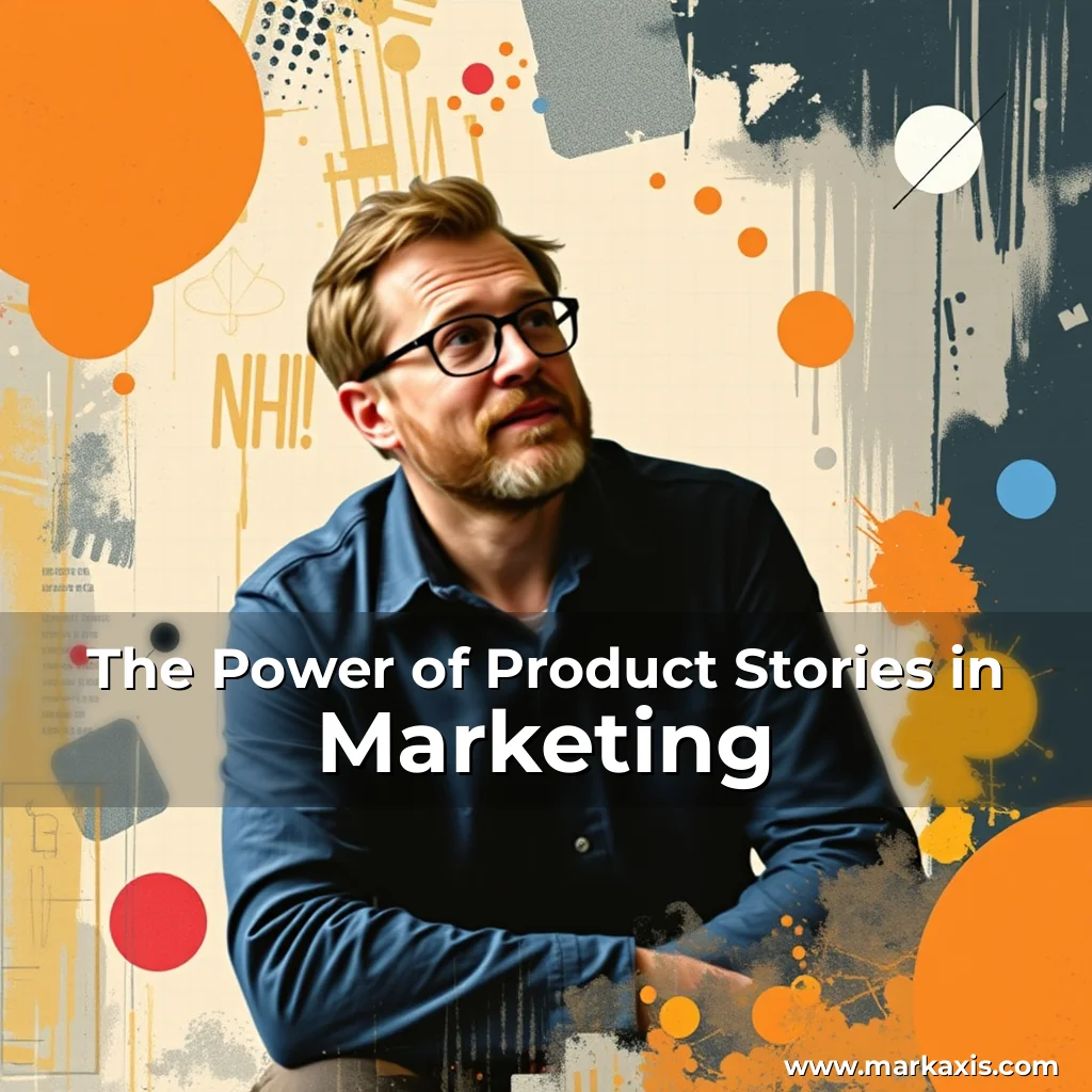 Artistic representation for The Power of Product Stories in Marketing