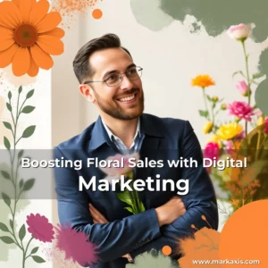 Artistic representation for Boosting Floral Sales with Digital Marketing