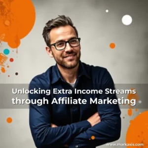 Artistic representation for Unlocking Extra Income Streams through Affiliate Marketing