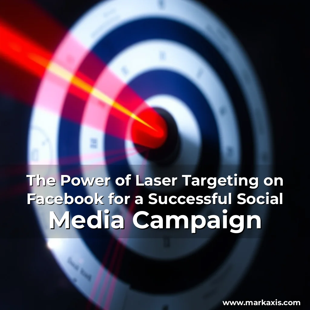Artistic representation for The Power of Laser Targeting on Facebook for a Successful Social Media Campaign