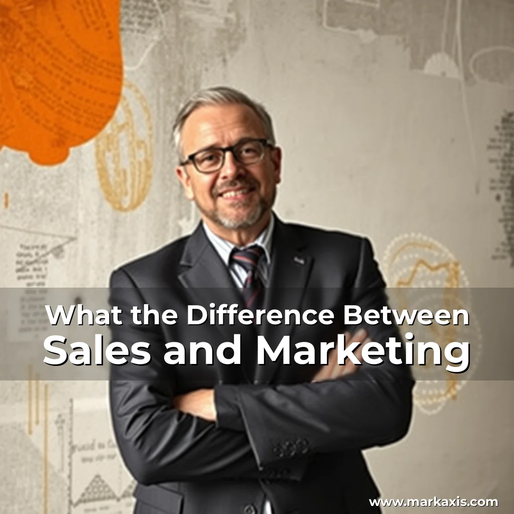 Artistic representation for What the Difference Between Sales and Marketing