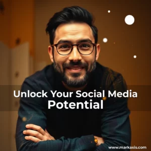 Artistic representation for Unlock Your Social Media Potential