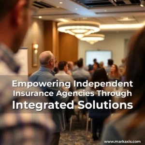 Artistic representation for Empowering Independent Insurance Agencies Through Integrated Solutions