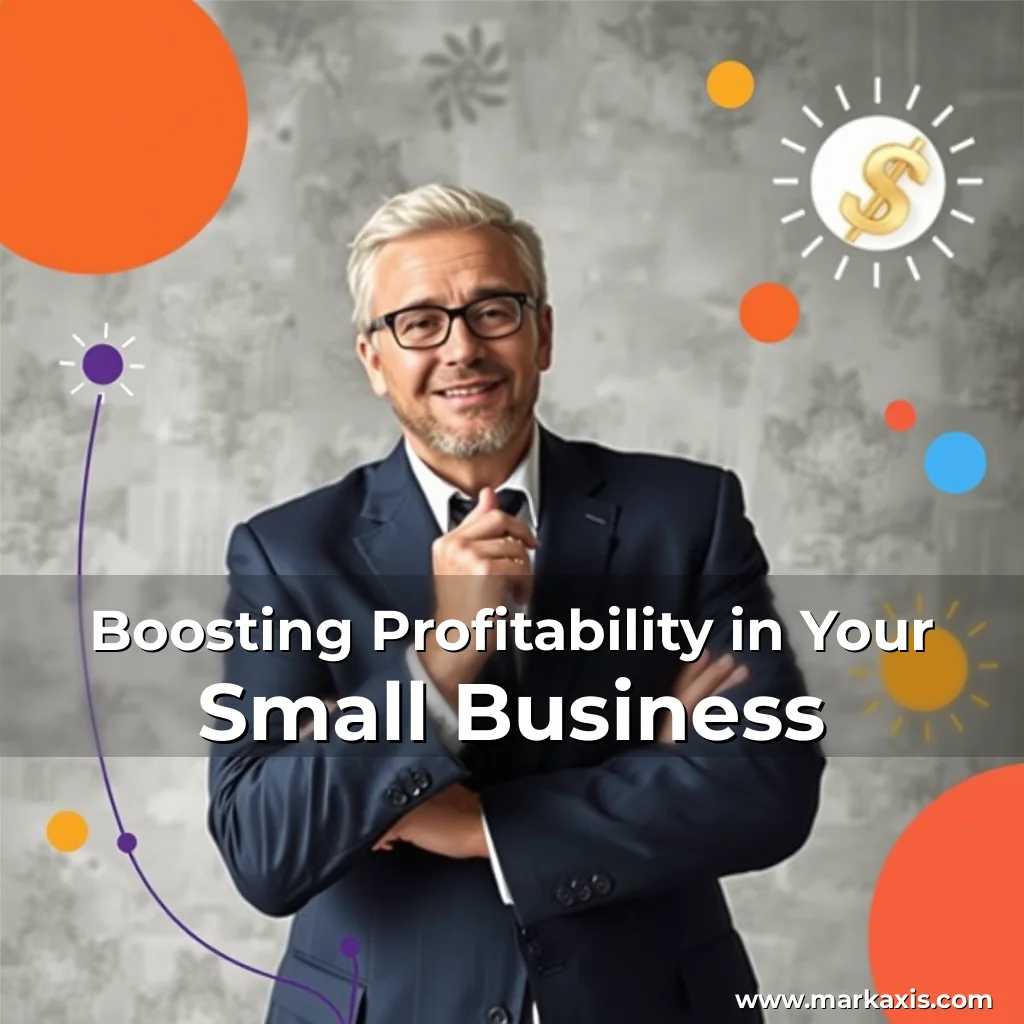 Artistic representation for Boosting Profitability in Your Small Business