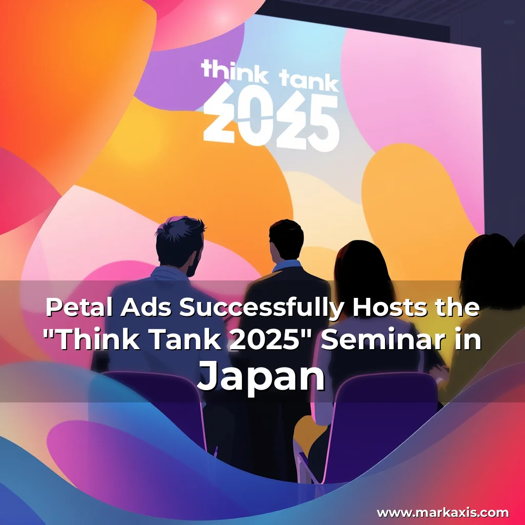 Artistic representation for Petal Ads Successfully Hosts the "Think Tank 2025" Seminar in Japan