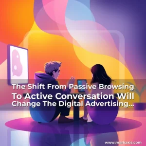 Artistic representation for The Shift From Passive Browsing To Active Conversation Will Change The Digital Advertising Landscape