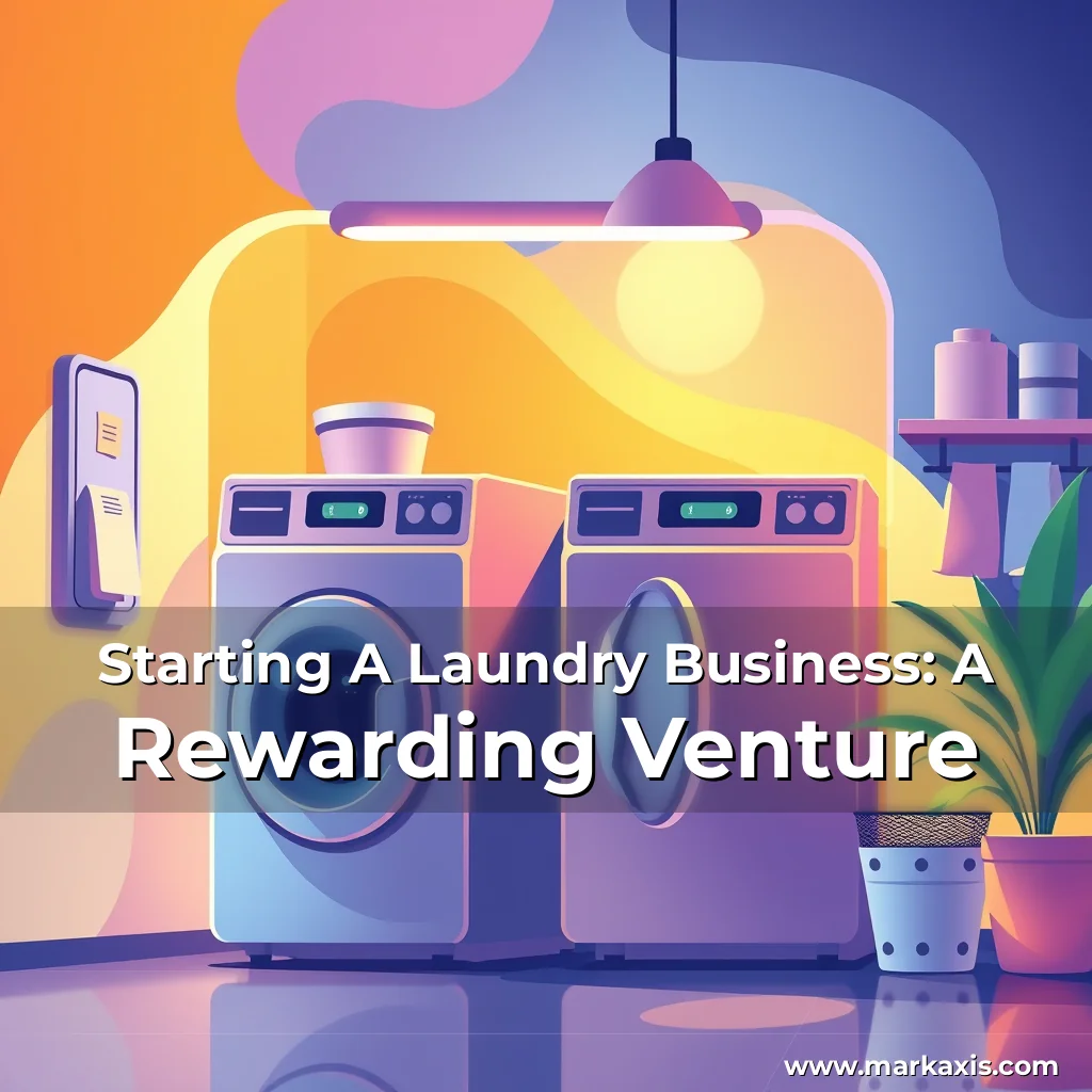 Artistic representation for Starting A Laundry Business: A Rewarding Venture