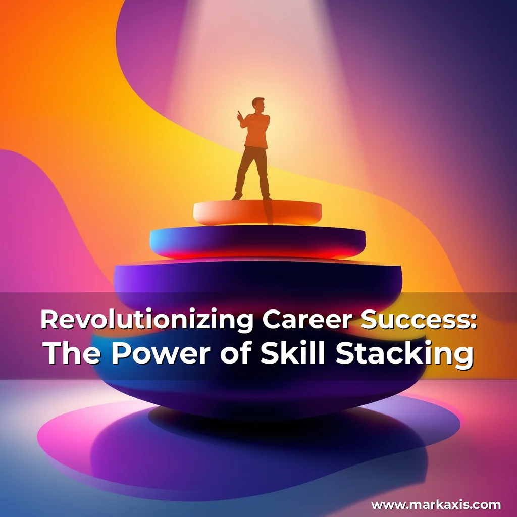Artistic representation for Revolutionizing Career Success: The Power of Skill Stacking