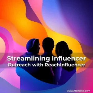 Artistic representation for Streamlining Influencer Outreach with ReachInfluencer