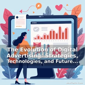 Artistic representation for The Evolution of Digital Advertising: Strategies, Technologies, and Future Trends