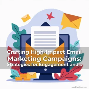 Artistic representation for Crafting High-Impact Email Marketing Campaigns: Strategies for Engagement and Conversion