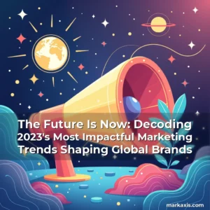 Artistic representation for The Future Is Now: Decoding 2023's Most Impactful Marketing Trends Shaping Global Brands